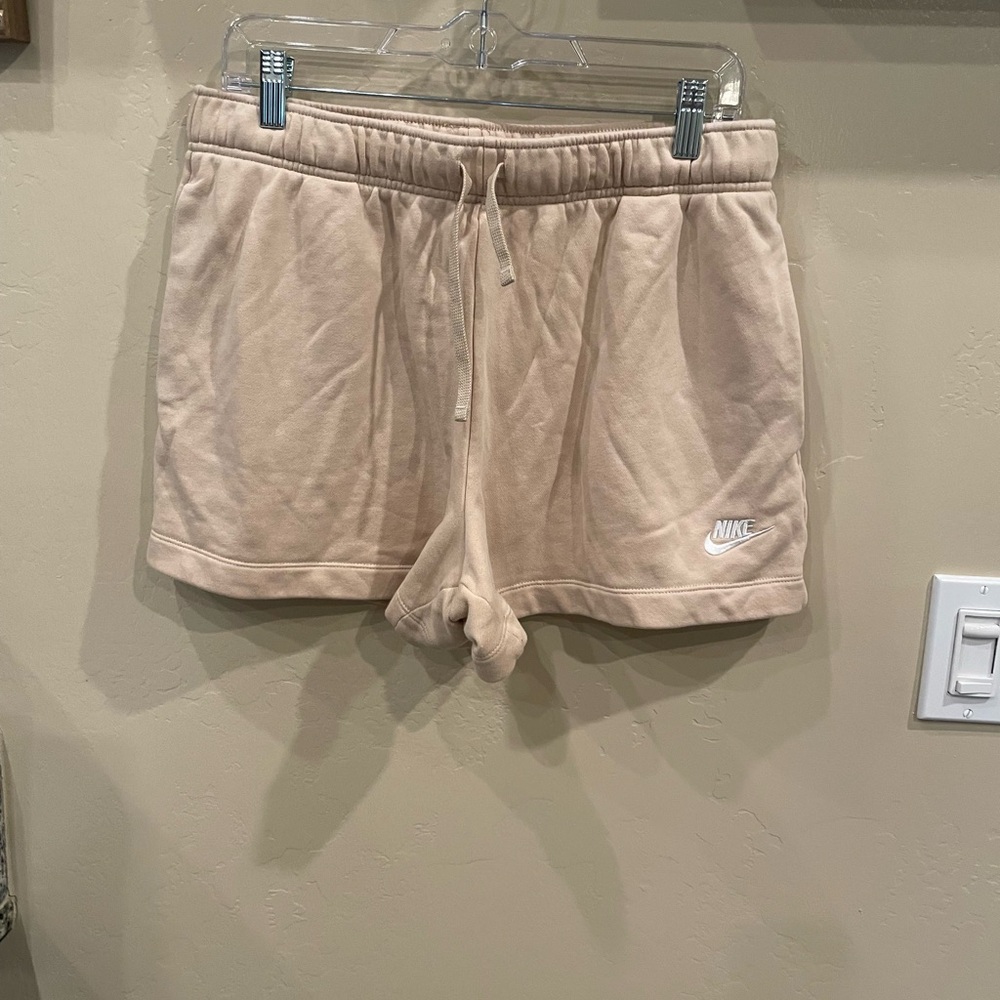 Nike Women's Tan Athletic Shorts